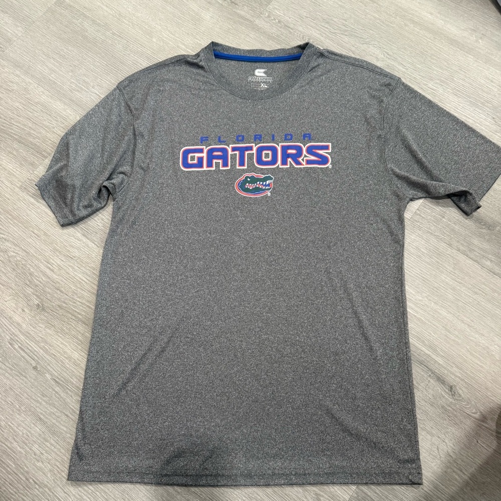 Colosseum Gray Florida Gators Short Sleeve Tee